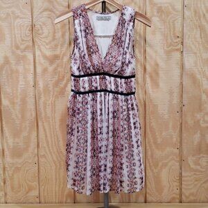 Abercrombie & Fitch Multi Floral Sleeveless V Neck Dress Size S
